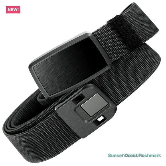 Adjustable Elastic Belt with Magnetic Flat Clasp, Low Profile Fit main image 5